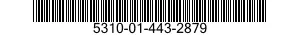 5310-01-443-2879 NUT,SELF-LOCKING,BARREL 5310014432879 014432879