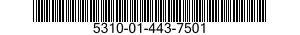 5310-01-443-7501 NUT,HEX 5310014437501 014437501