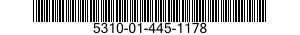 5310-01-445-1178 NUT,SELF-LOCKING,EXTENDED WASHER,HEXAGON 5310014451178 014451178