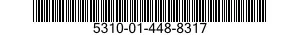 5310-01-448-8317 NUT,PLAIN,HEXAGON 5310014488317 014488317