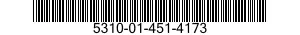 5310-01-451-4173 NUT,PLAIN,SPLINE 5310014514173 014514173