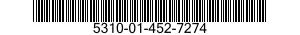 5310-01-452-7274 NUT,PLAIN,RECTANGULAR 5310014527274 014527274