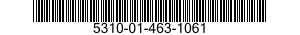 5310-01-463-1061 NUT,PLAIN,EXTENDED WASHER,HEXAGON 5310014631061 014631061