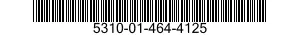 5310-01-464-4125 NUT,SELF-LOCKING,GANG CHANNEL 5310014644125 014644125