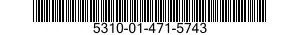 5310-01-471-5743 NUT BLANK 5310014715743 014715743