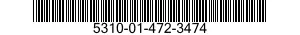 5310-01-472-3474 NUT,PLAIN,CASTELLATED,HEXAGON 5310014723474 014723474