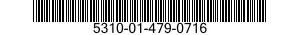 5310-01-479-0716 NUT,SELF-LOCKING,EXTENDED WASHER,HEXAGON 5310014790716 014790716