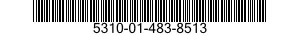 5310-01-483-8513 NUT,PLAIN,BARREL 5310014838513 014838513