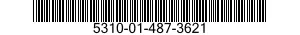 5310-01-487-3621 NUT,SELF-LOCKING,EXTENDED WASHER,ROUND 5310014873621 014873621