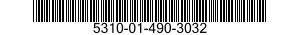 5310-01-490-3032 NUT,SELF-LOCKING,EXTENDED WASHER,DOUBLE HEXAGON 5310014903032 014903032