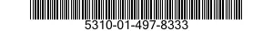 5310-01-497-8333 NUT,SELF-LOCKING,HEXAGON 5310014978333 014978333