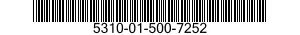 5310-01-500-7252 NUT,PLAIN,ROUND 5310015007252 015007252