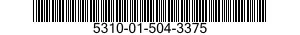 5310-01-504-3375 NUT,PLAIN,HEXAGON 5310015043375 015043375