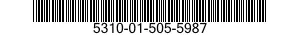 5310-01-505-5987 NUT,SELF-LOCKING,GANG CHANNEL 5310015055987 015055987