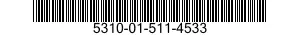 5310-01-511-4533 NUT,PLAIN,EXTENDED WASHER,HEXAGON 5310015114533 015114533