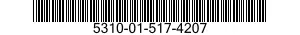 5310-01-517-4207 NUT,SHEET SPRING 5310015174207 015174207