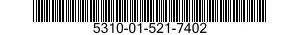 5310-01-521-7402 NUT ASSEMBLY,SELF-LOCKING,GANG CHANNEL 5310015217402 015217402