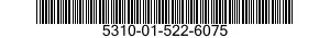 5310-01-522-6075 NUT,SELF-LOCKING,BLIND RIVET 5310015226075 015226075