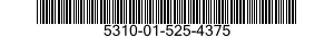 5310-01-525-4375 NUT,PLAIN,HEXAGON 5310015254375 015254375