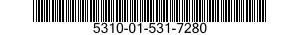 5310-01-531-7280 NUT,SELF-LOCKING,HEXAGON 5310015317280 015317280
