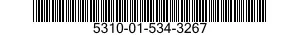 5310-01-534-3267 NUT,PLAIN,HEXAGON 5310015343267 015343267