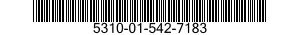 5310-01-542-7183 NUT BLANK 5310015427183 015427183