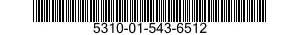 5310-01-543-6512 NUT,SELF-LOCKING,ASSEMBLED WASHER 5310015436512 015436512
