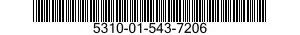 5310-01-543-7206 NUT,SELF-LOCKING,HEXAGON 5310015437206 015437206