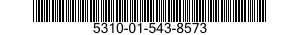 5310-01-543-8573 NUT,SELF-LOCKING,EXTENDED WASHER,DOUBLE HEXAGON 5310015438573 015438573