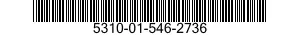 5310-01-546-2736 NUT,PLAIN,HEXAGON 5310015462736 015462736