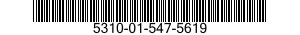 5310-01-547-5619 NUT ASSEMBLY,RETAINER STRIP 5310015475619 015475619