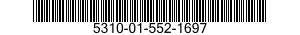 5310-01-552-1697 NUT,SELF-LOCKING,EXTENDED WASHER,HEXAGON 5310015521697 015521697