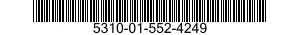 5310-01-552-4249 NUT,PLAIN,HEXAGON 5310015524249 015524249