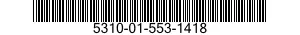 5310-01-553-1418 WASHER,SHOULDERED AND RECESSED 5310015531418 015531418