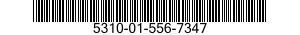 5310-01-556-7347 NUT,SELF-LOCKING,EXTENDED WASHER,HEXAGON 5310015567347 015567347