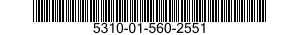 5310-01-560-2551 NUT,PLAIN,CASTELLATED,HEXAGON 5310015602551 015602551