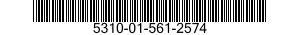 5310-01-561-2574 NUT,PLAIN,BLIND RIVET 5310015612574 015612574