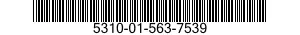 5310-01-563-7539 NUT ASSEMBLY,SELF-LOCKING,GANG CHANNEL 5310015637539 015637539