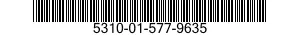 5310-01-577-9635 NUT,SELF-LOCKING,EXTENDED WASHER,DOUBLE HEXAGON 5310015779635 015779635
