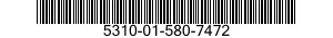 5310-01-580-7472 NUT,SELF-LOCKING,HEXAGON 5310015807472 015807472