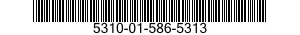 5310-01-586-5313 NUT,PLAIN,ROUND 5310015865313 015865313