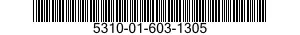 5310-01-603-1305 NUT,PLAIN,WING 5310016031305 016031305