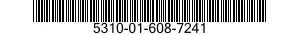 5310-01-608-7241 NUT ASSEMBLY,SELF-LOCKING,GANG CHANNEL 5310016087241 016087241