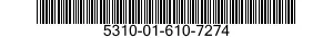 5310-01-610-7274 WASHER,SEAL 5310016107274 016107274