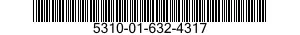 5310-01-632-4317 NUT,SELF-LOCKING,BARREL 5310016324317 016324317