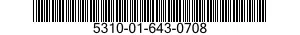 5310-01-643-0708 NUT,PLAIN,HEXAGON 5310016430708 016430708