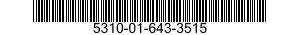 5310-01-643-3515 NUT,PLAIN,CAP 5310016433515 016433515