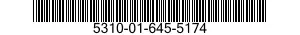 5310-01-645-5174 NUT,SELF-LOCKING,BLIND RIVET 5310016455174 016455174