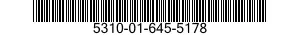 5310-01-645-5178 NUT,SELF-LOCKING,BLIND RIVET 5310016455178 016455178