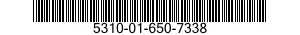 5310-01-650-7338 NUT,SELF-LOCKING,DOUBLE HEXAGON 5310016507338 016507338